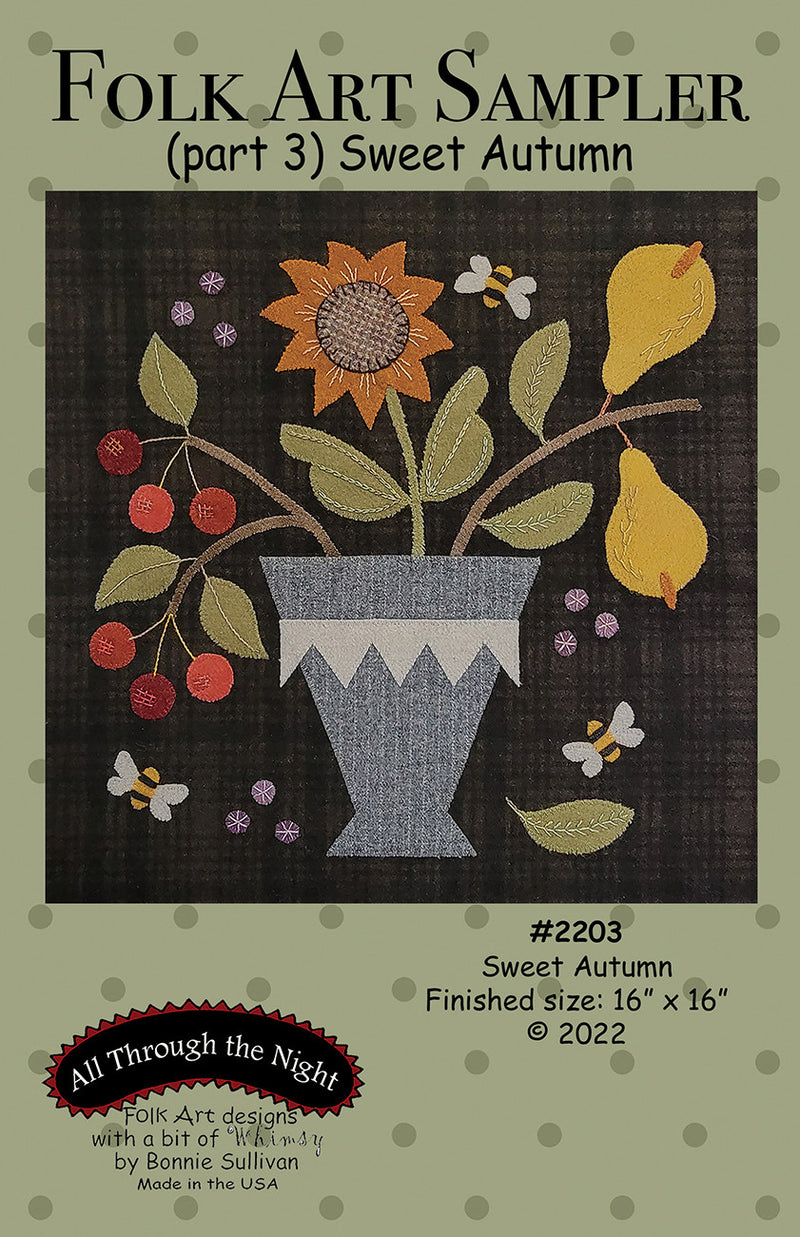 Folk Art Sampler Part 3 Sweet Autumn