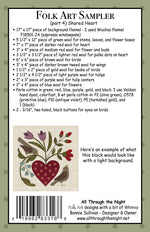 Folk Art Sampler Part 4 Shared Heart