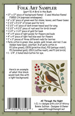 Folk Art Sampler Part 5 A Bird in the Bush