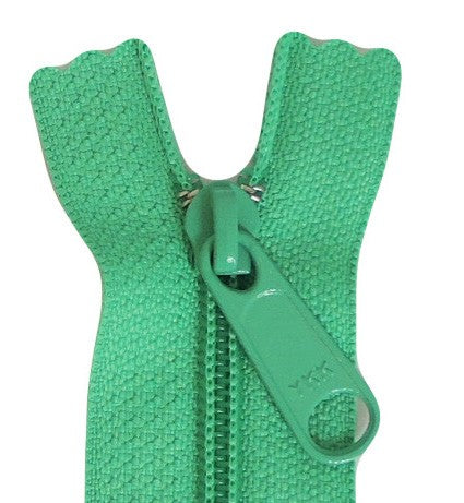 14in Mint Zipper Closed End