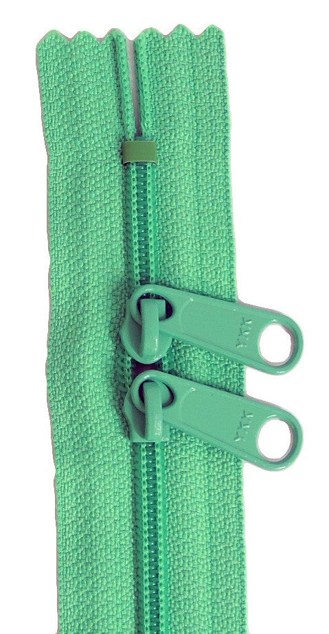 24in Mint Zipper Double Slide