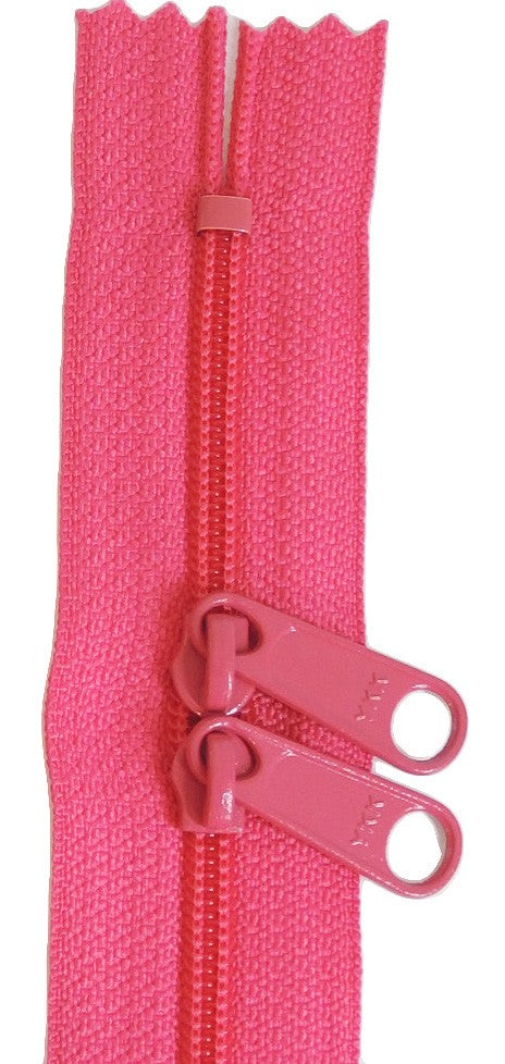 24in Punch Zipper Double Slide