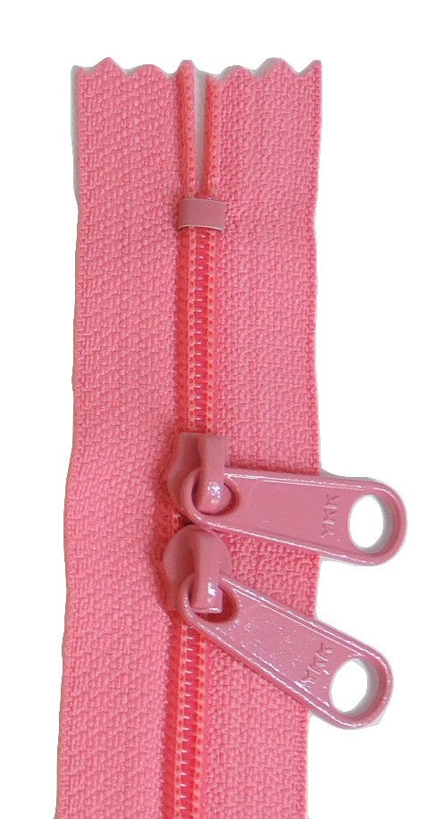 24in Salmon Zipper Double Slide