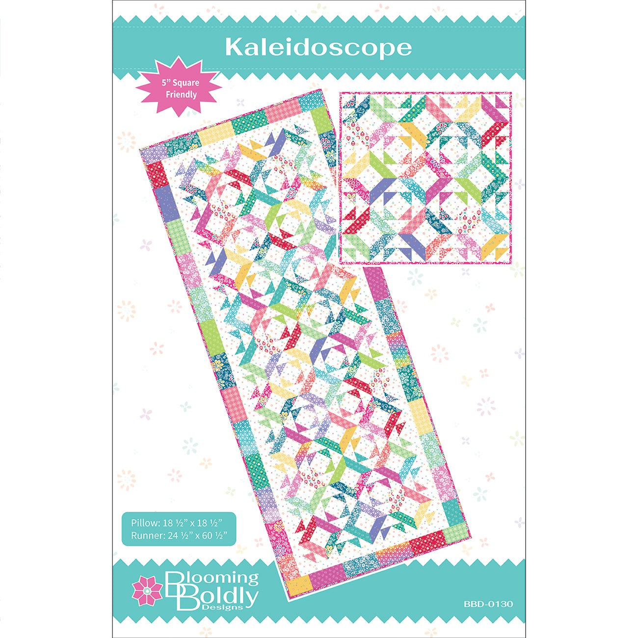Kaleidoscope Runner and Pillow Pattern