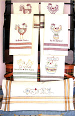 The Hen Delivers Tea Towels