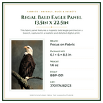 Product Specifications – Regal Bald Eagle Panel 13.5in x 22.5in