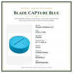 Product Specifications – Blade CAPture Blue
