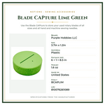 Product Specifications – Blade CAPture Lime Green