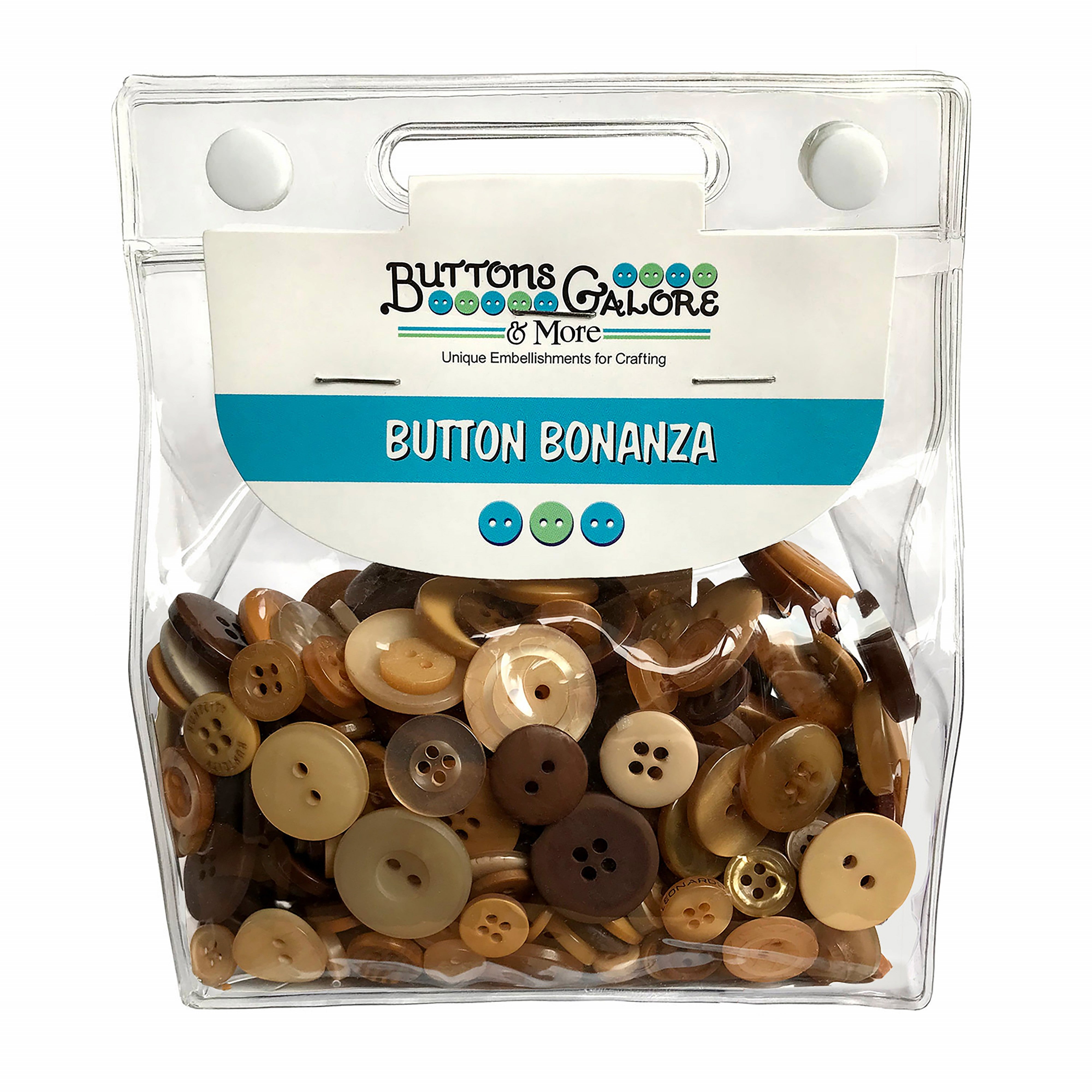 Button Grab Bag Bonanza - Natural