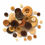 Button Grab Bag Bonanza - Natural