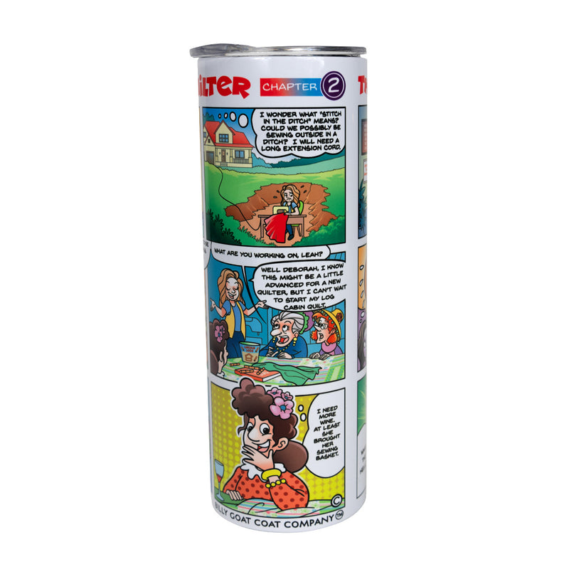 Stainless Steel Tumbler Pedigree of a Quilter Episode 2