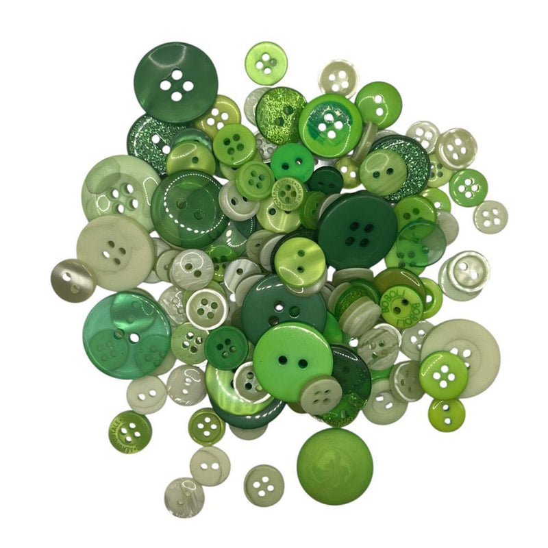 Haberdashery Green Buttons