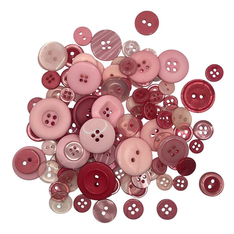 Haberdashery Pink Buttons