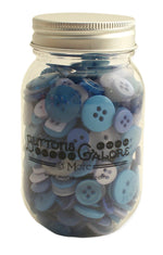 Open Seas Buttons in Mason Jar