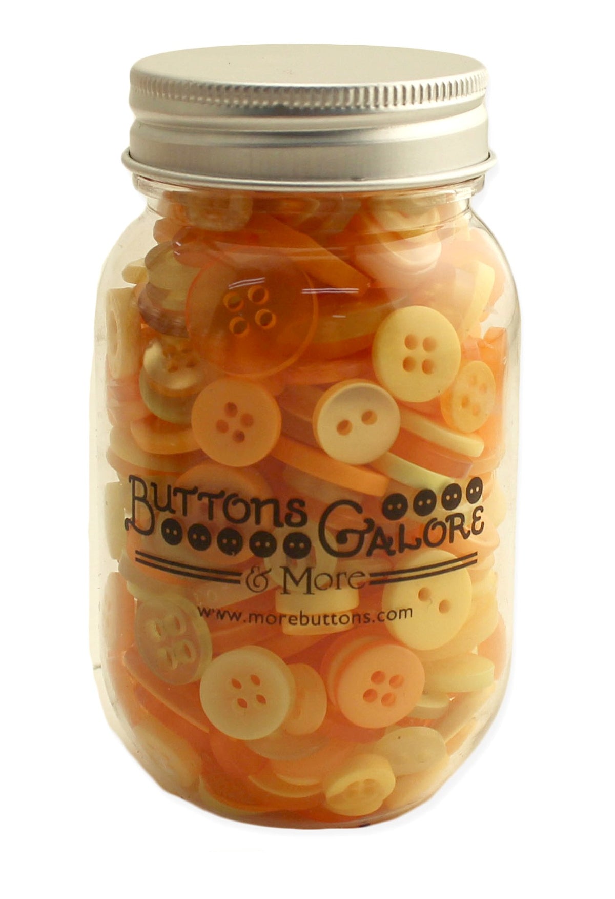 Sunrise Buttons in Mason Jar