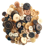 Cocoa Buttons in Mason Jar