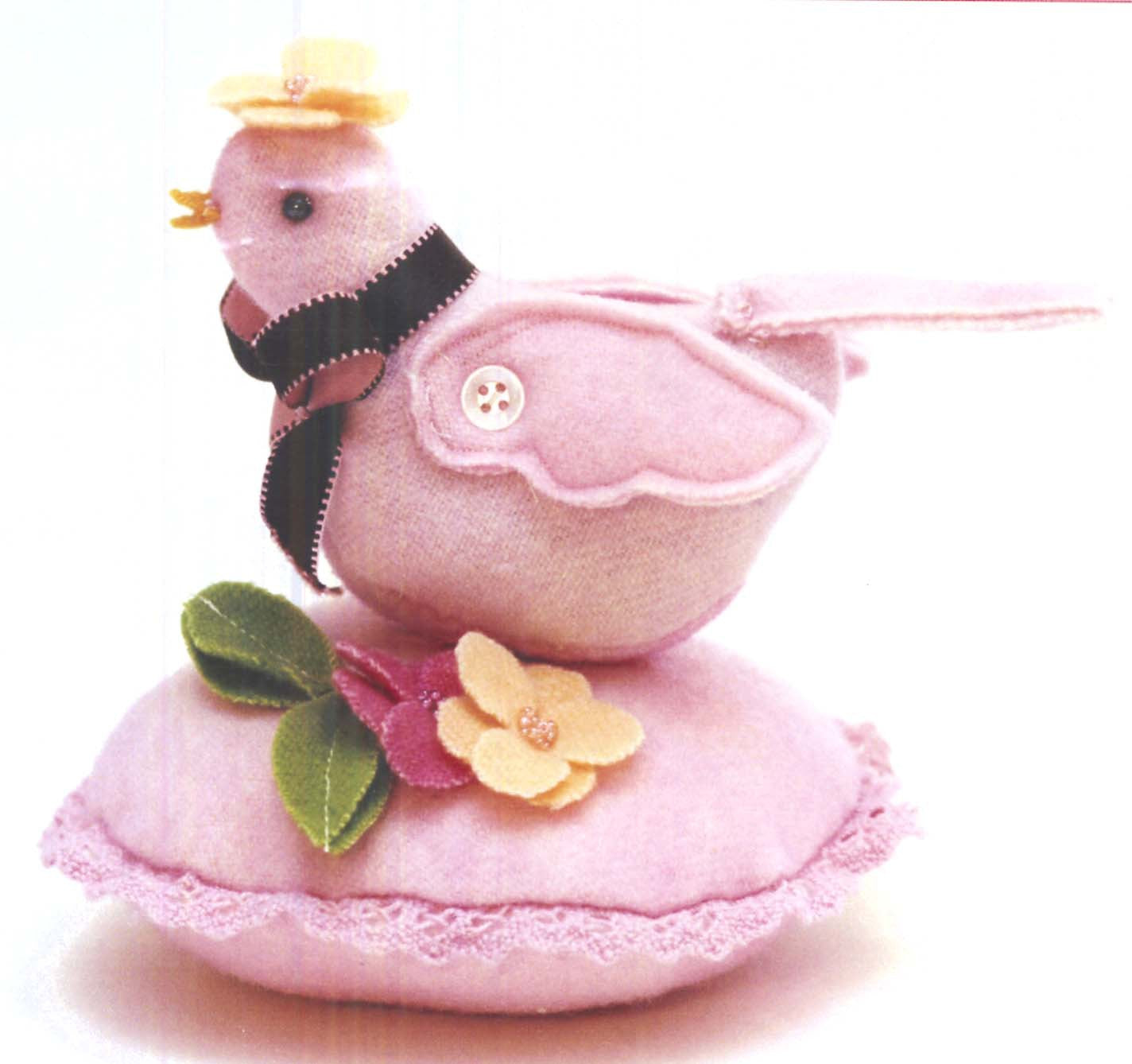 Bitty Bird Pincushion