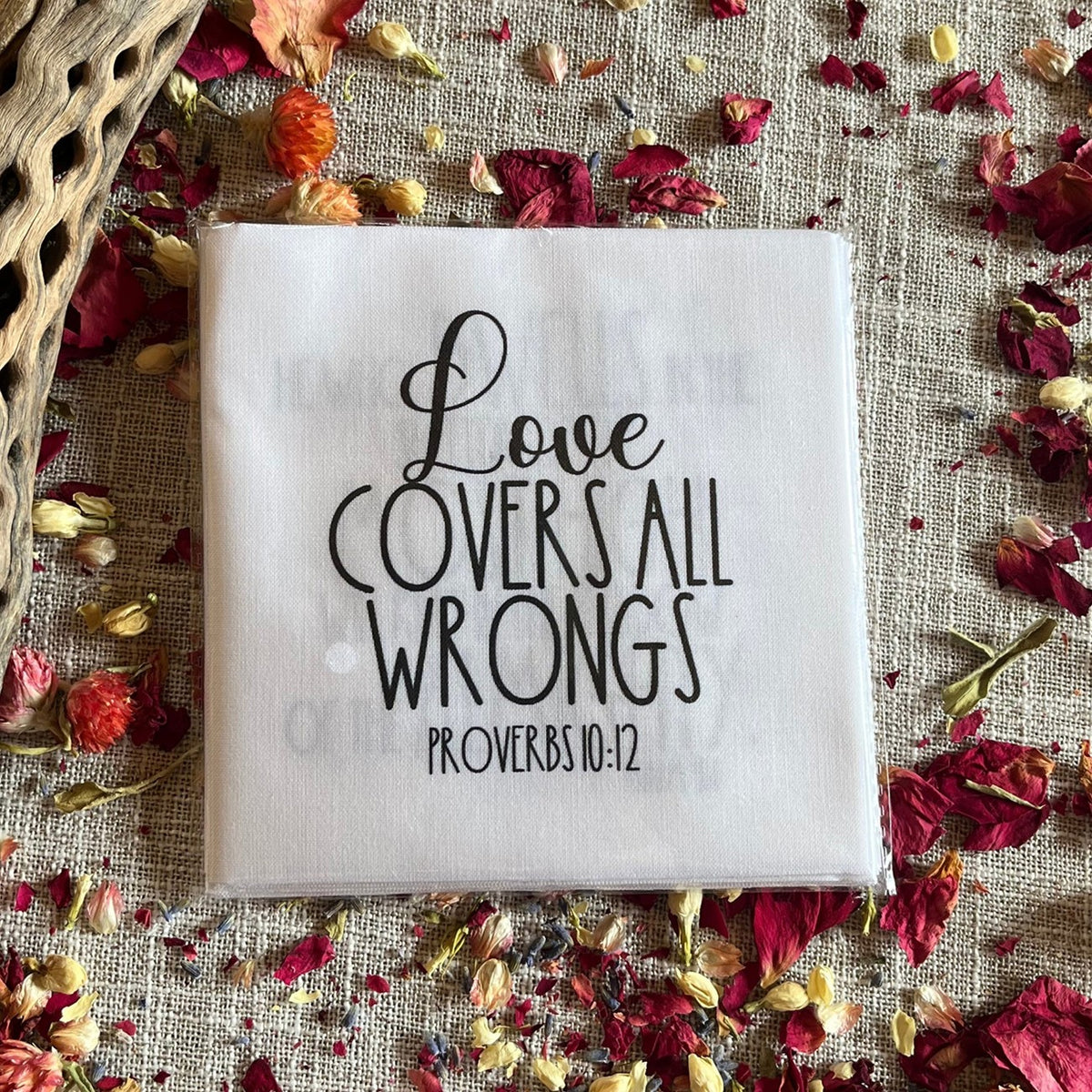20 Precut Bible Verse Quilt Squares 5in