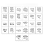 26 Precut Bible Verse Quilt Squares 5in