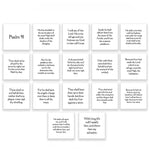 17 Psalm 91 Precut Quilt Square Set 3-1/2in