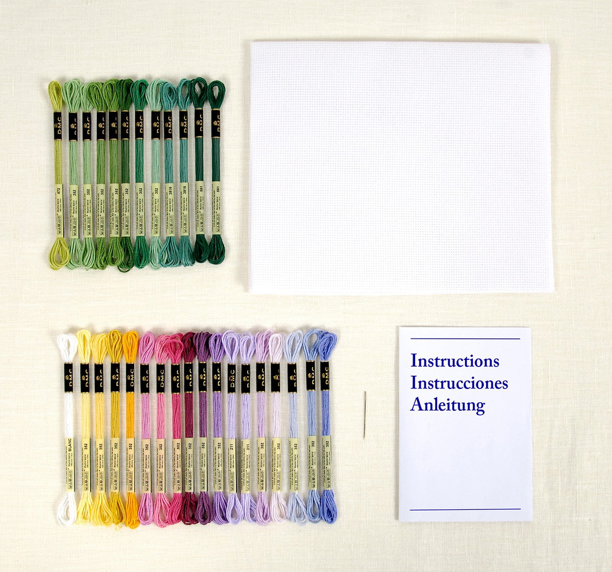 Botanical Sampler Cross Stitch Kit