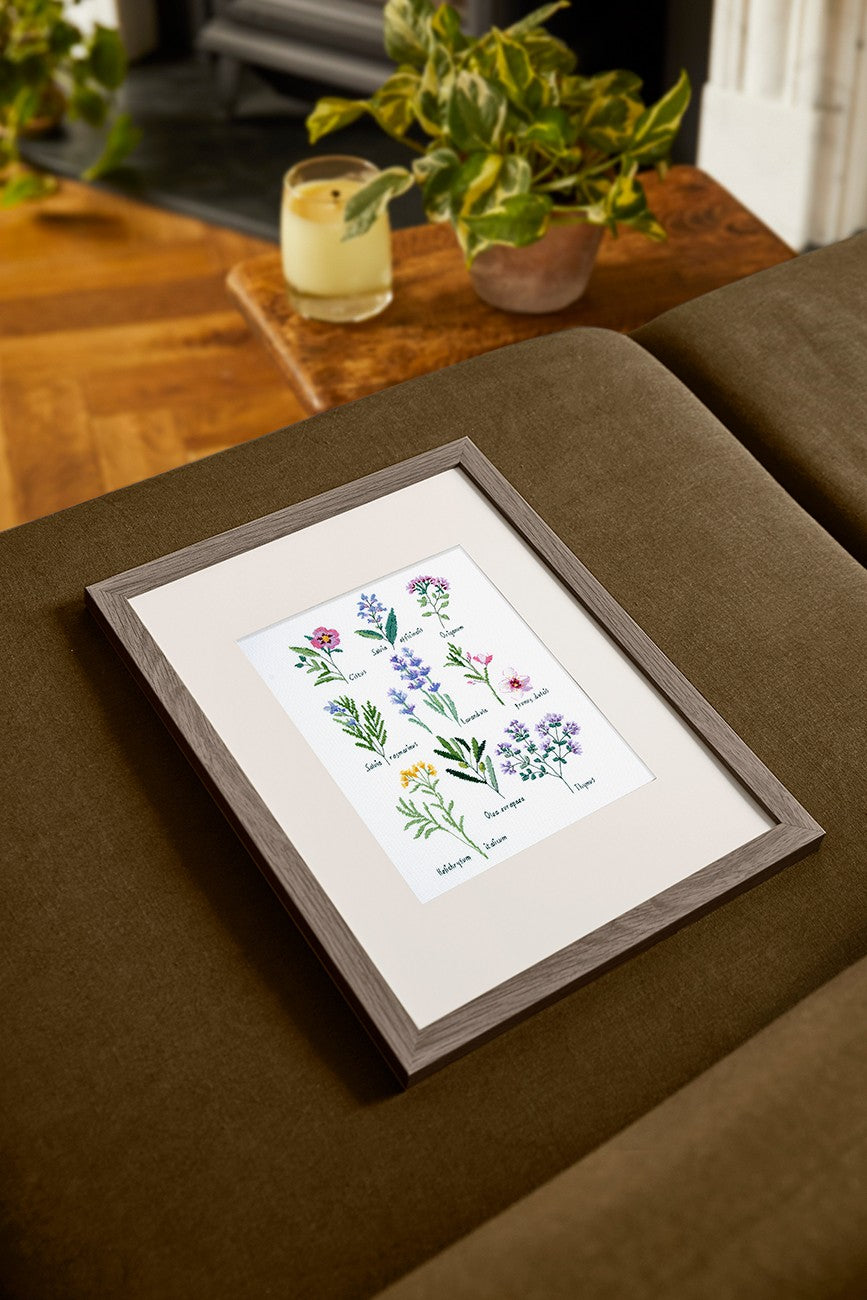 Botanical Sampler Cross Stitch Kit