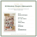 Product Specifications – 10 Holiday Penny Ornaments