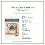 Product Specifications – Truck Tree & Wreath Ornament