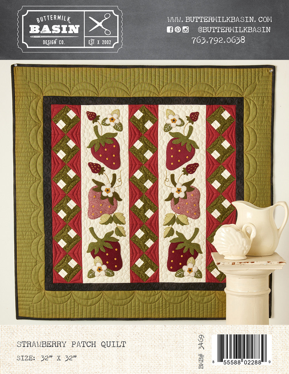 Strawberry Patch Quilt