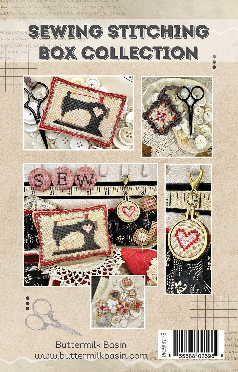 Sewing Stitching Box Collection