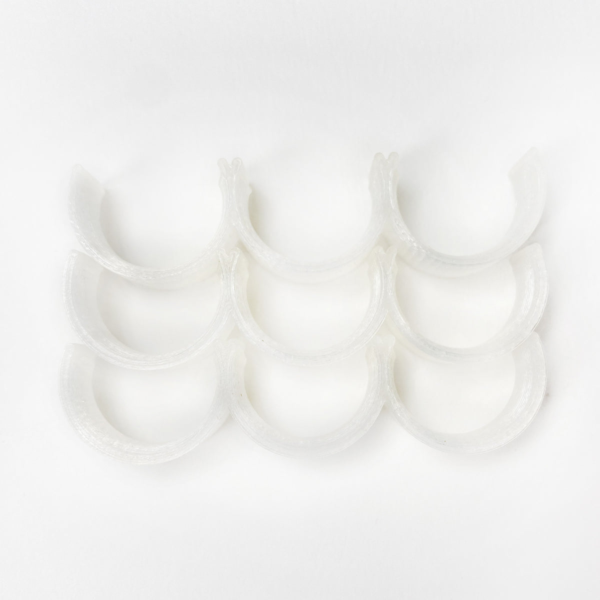 Class 15 Bobbin Clips in White 3pk