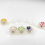 Class 15 Bobbin Clips in White 3pk