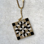 Carpenter's Wheel Keychain