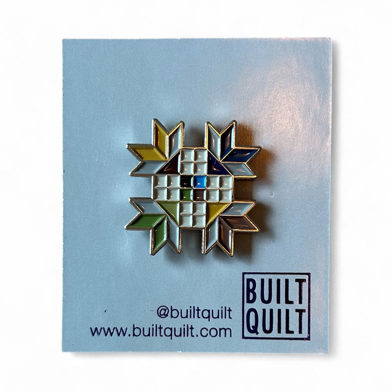 Goose Tracks Enamel Pin