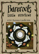 Little Stitchies - Bunnies Candle Mat