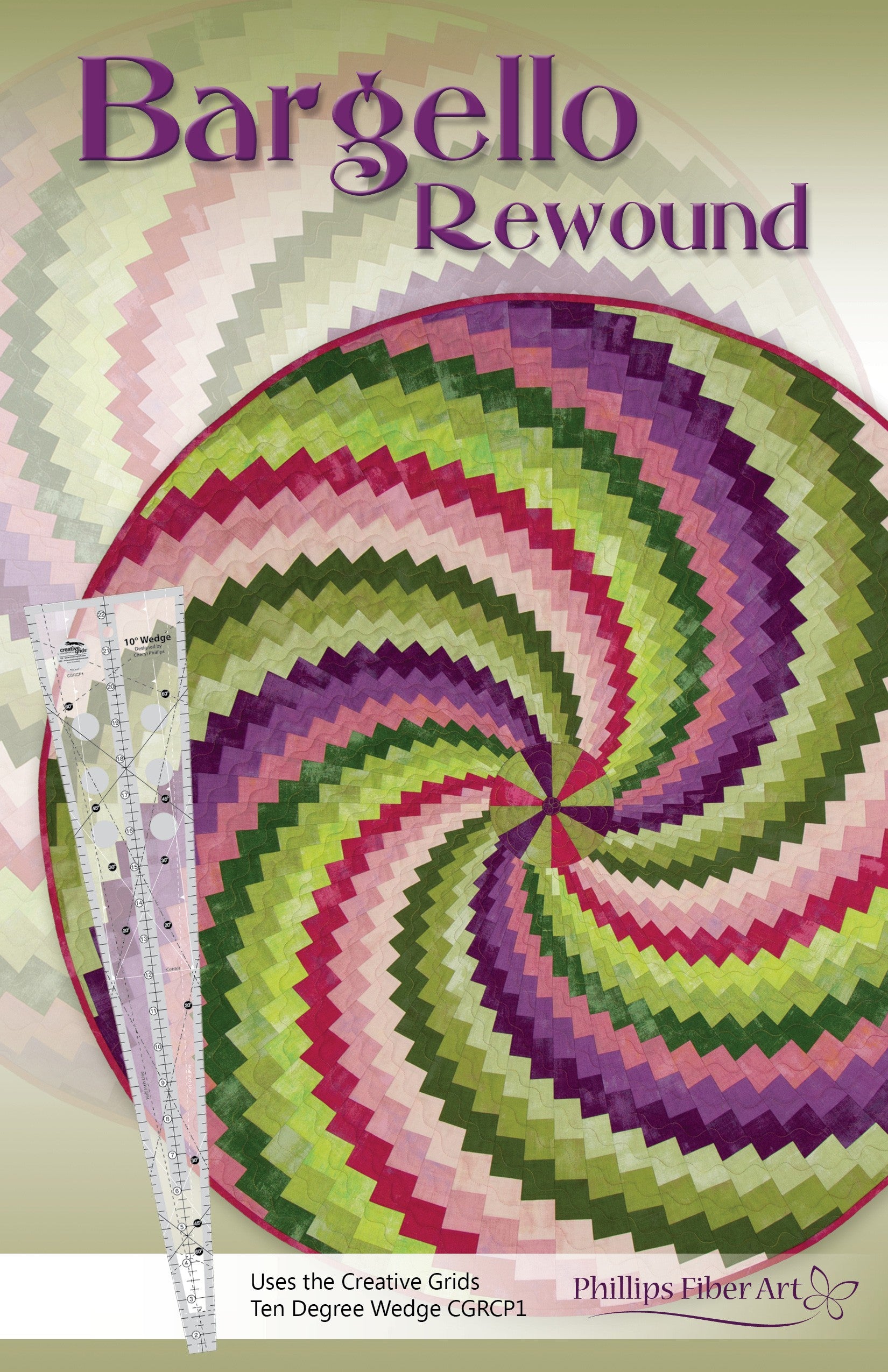 Bargello Rewound 12 Page Booklet with Insert and Mini Wedge