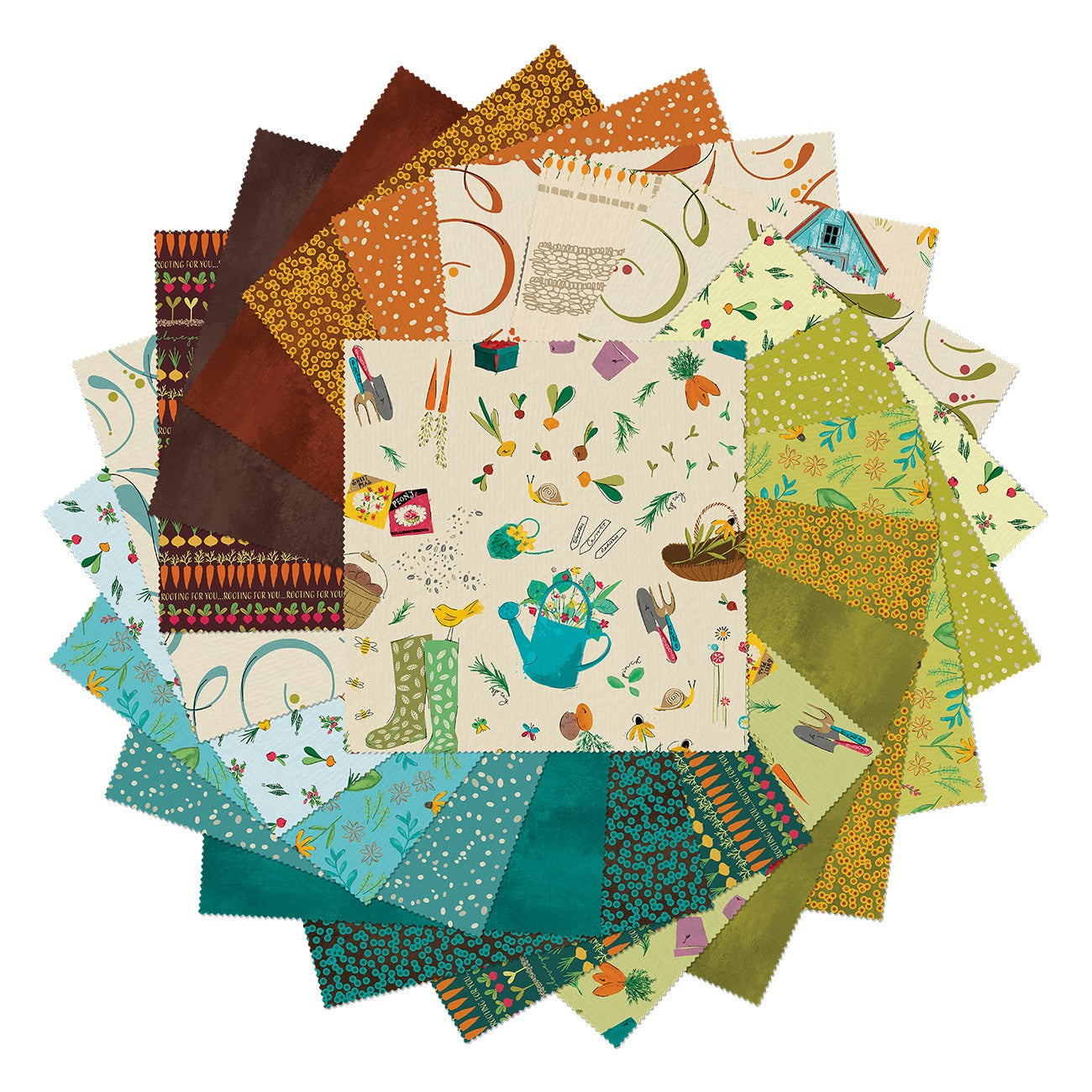 Bushel and Bloom 10in Squares, 42pcs/bundle