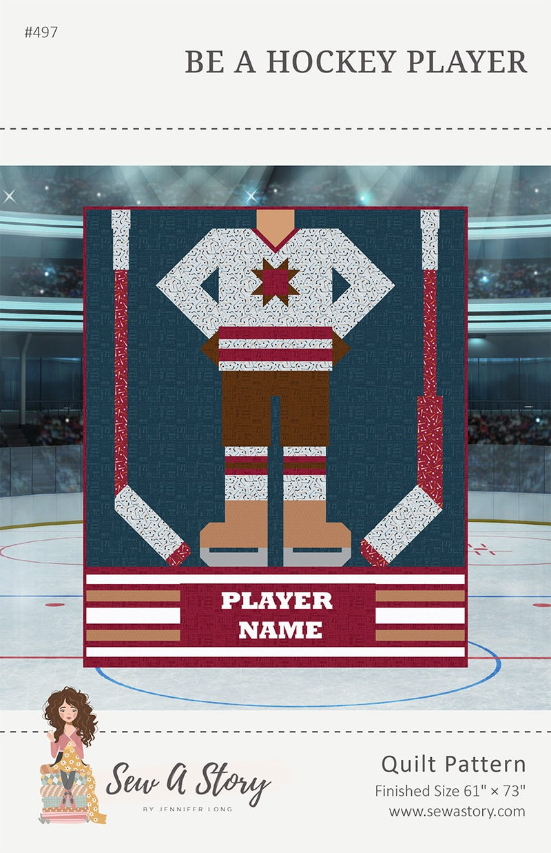 Be A Hockey Player Quilt