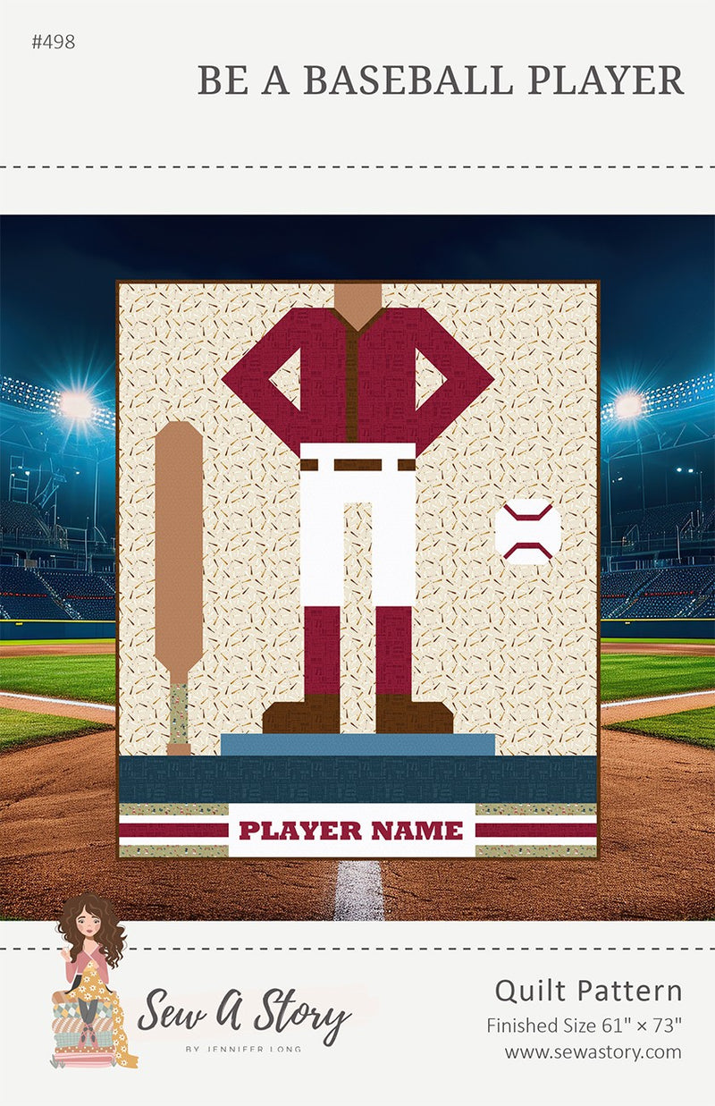 Be A Baseball Player Quilt