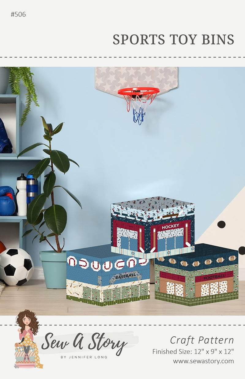 Sports Toy Bins