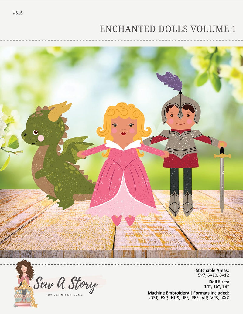 Enchanted Dolls Volume 1 (Princess, Knight & Dragon)