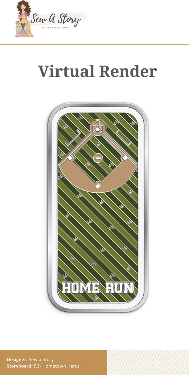 Baseball Field Needle Minder