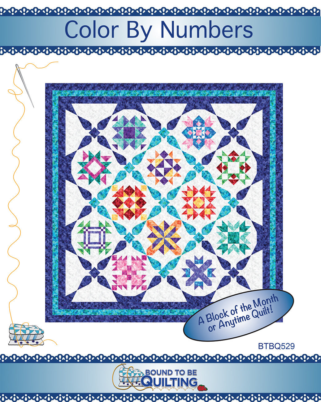 Color By Numbers Block of the Month