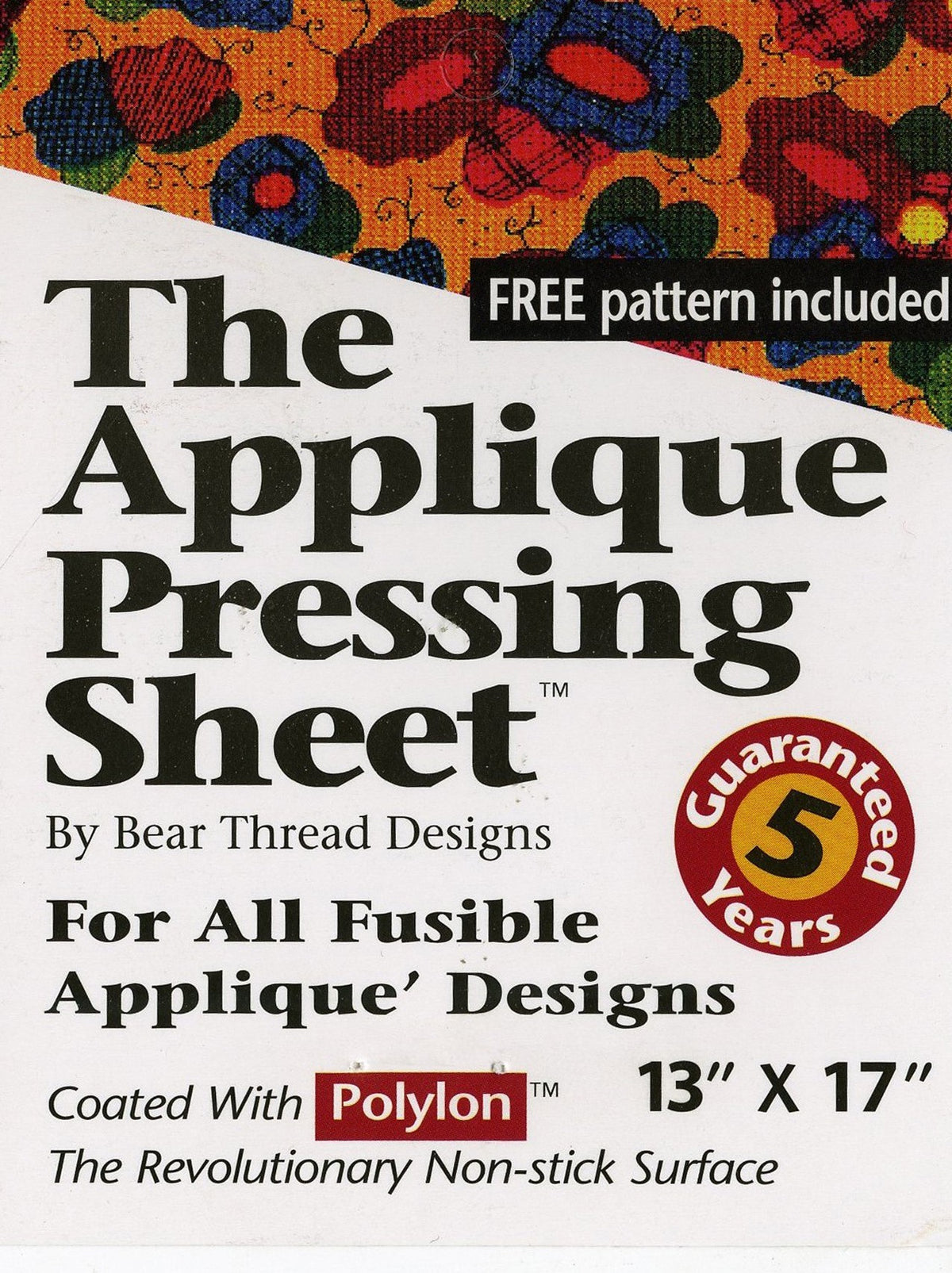 Applique Pressing Sheet 13in x 17in Rolled