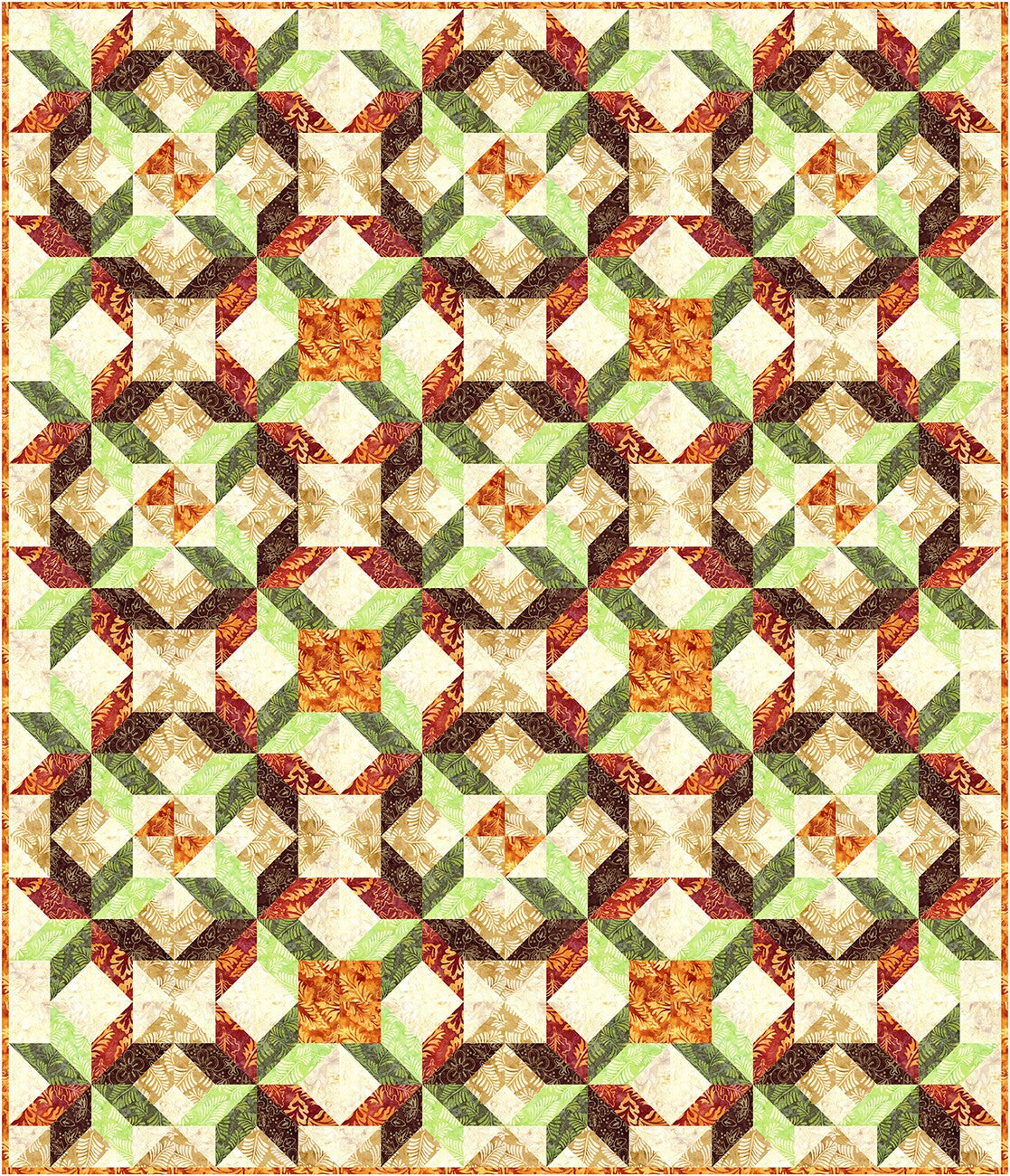 Batiks Canopy Handmade Quilt Store Display
