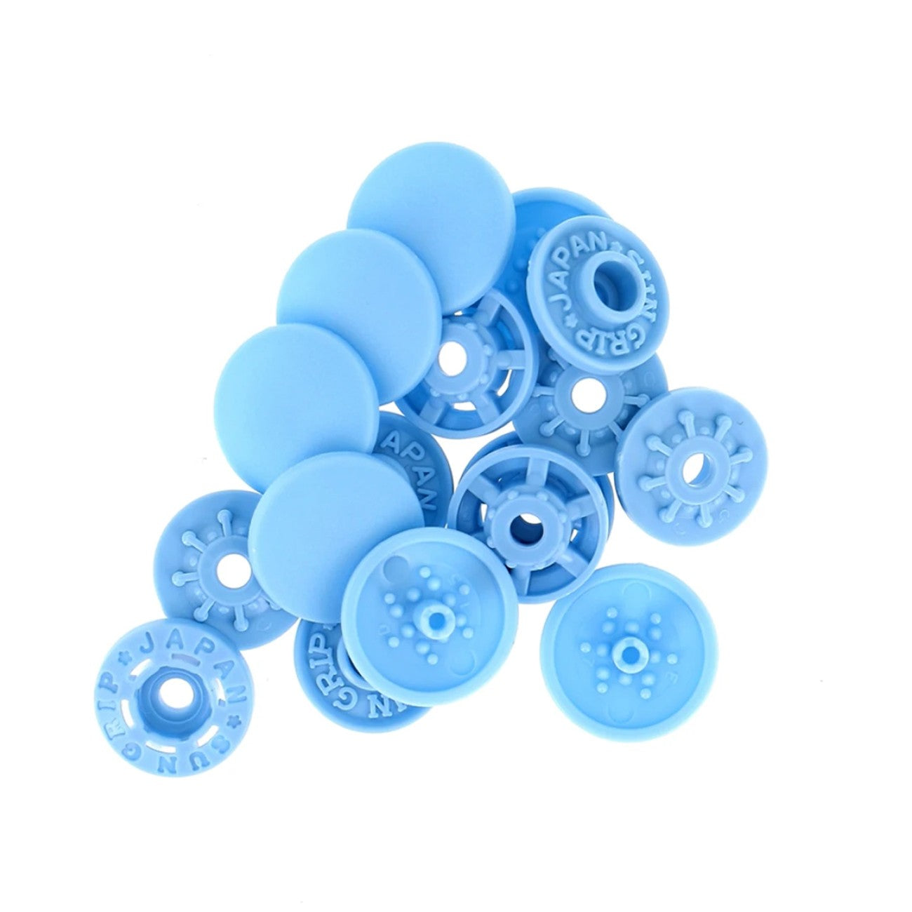 Bulk Plastic Finger Snaps 1000pc Blue