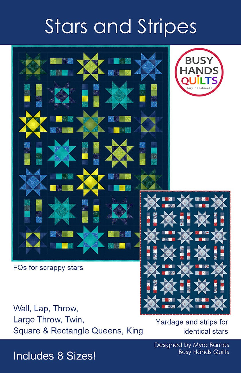 Stars and Stripes Quilt Pattern