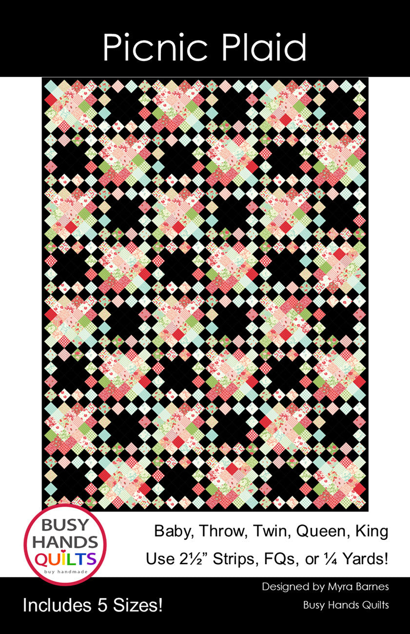 Picnic Plaid Quilt Pattern