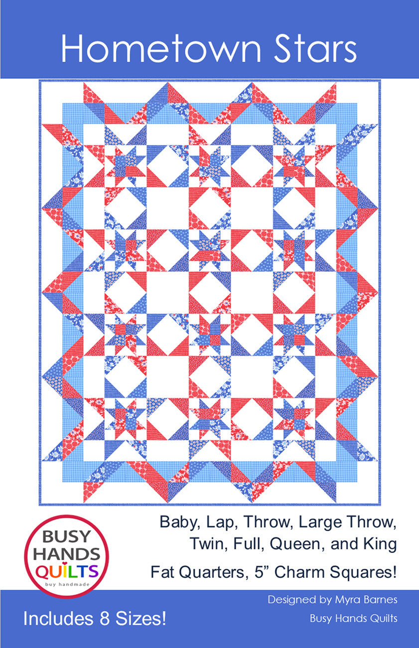 Hometown Stars Quilt Pattern