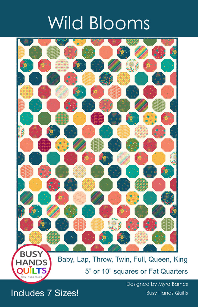 Wild Blooms Quilt Pattern